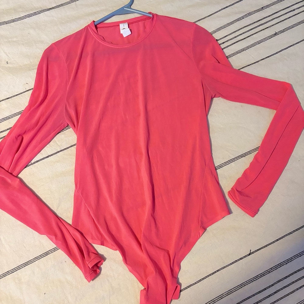 Lululemon Athletica Hot pink  Long Sleeve Bodysuit